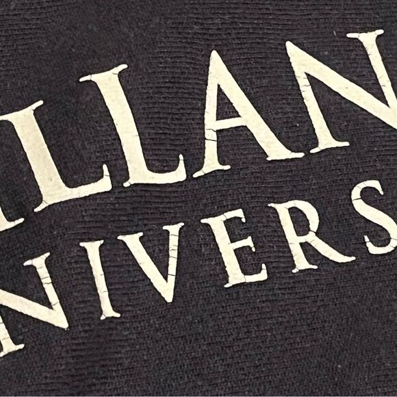 Champion Villanova University Navy Crewneck Pullover Sweatshirt Vintage Medium - Picture 8 of 9